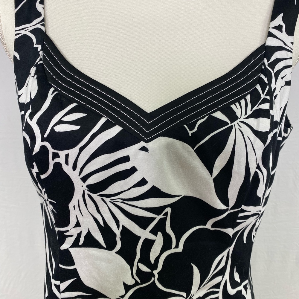 Ann Taylor size 8 ,Black and white color dress zipper - Picture 4 of 11